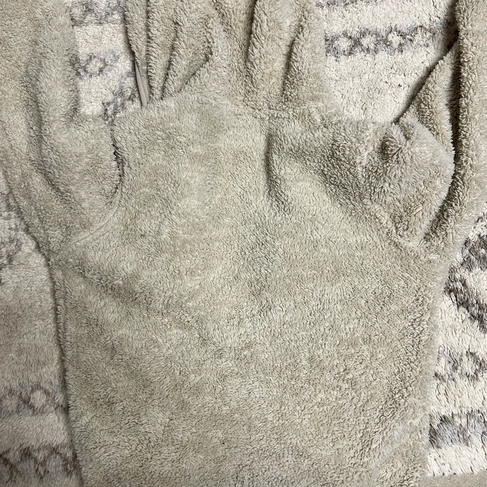 Cozy Kids Sherpa Jacket in Cream - Picture 6 of 6